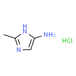 2-甲基-1H-咪唑-5-胺盐酸盐结构式
