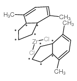 双(4,7-二甲基茚基)二氯化锆结构式