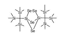 1,4-bis-2,3,5,6-tetraselena-1,4-disilabicyclo<2.1.1>hexane结构式