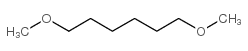 1,6-dimethoxyhexane Structure