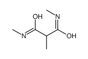 N,N'-dimethyl-2-methylmalondiamide结构式