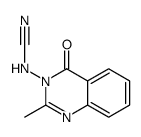 (2-methyl-4-oxoquinazolin-3-yl)cyanamide Structure