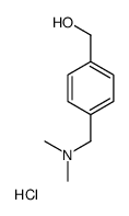 {4-[((二甲氨基)甲基]苯基}甲醇结构式