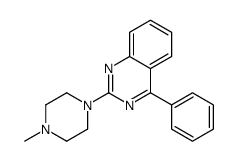 2-(4-methylpiperazin-1-yl)-4-phenylquinazoline Structure