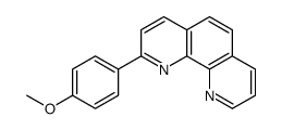 2-(4-methoxyphenyl)-1,10-phenanthroline结构式