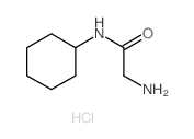 2-氨基-n-环己基乙酰胺盐酸盐结构式