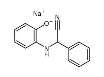 sodium 2-((cyano(phenyl)methyl)amino)phenolate结构式