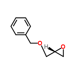 (-)-苯甲基-(R)-环氧丙基醚结构式