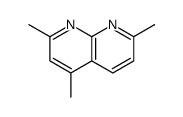 2,4,7-trimethyl-1,8-naphthyridine Structure