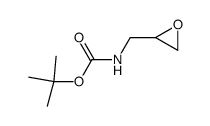 (R)-TERT-BUTYL (OXIRAN-2-YLMETHYL)CARBAMATE Structure