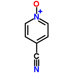 4-氰基吡啶 n-氧化物结构式