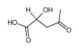 Pentanoic acid, 2-hydroxy-4-oxo-, (2S)- (9CI)结构式