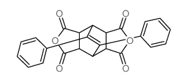 7,8-diphenyl-bicyclo[2.2.2]oct-7-ene-2,3,5,6-tetracarboxylic acid-2,3,5,6-dianhydride Structure