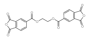 1,2-亚乙基二[1,3-二氢-1,3-二氧代异苯并呋喃-5-羧酸酯]结构式