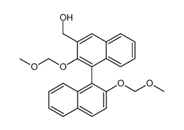 3-hydroxymethyl-2,2'-bis(methoxymethyloxy)-1,1'-binaphthalene Structure