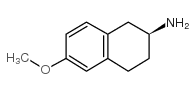 (S)-6-甲氧基-1,2,3,4-四氢-2-萘胺结构式