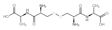 (H-Cys-Ala-OH)2 (Disulfide bond) Structure
