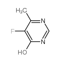 4-羟基-5-氟-6-甲基嘧啶结构式