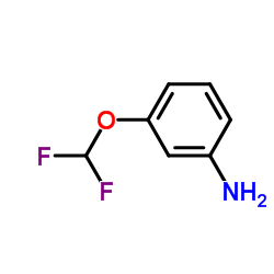 3-(二氟甲氧基)苯胺结构式