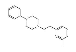 1-[2-(6-methylpyridin-2-yl)ethyl]-4-phenylpiperazine结构式