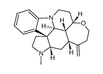 19-methyl-20,21-didehydro-21,22-dihydro-19,20-seco-strychnidine Structure