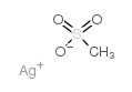 甲烷磺酸银结构式