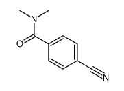 4-氰基-N,N-二甲基苯甲酰胺结构式