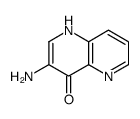 3-氨基-1,5-萘啶-4-醇结构式