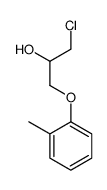 1-chloro-3-(2-methylphenoxy)propan-2-ol结构式