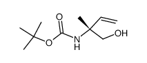 Carbamic acid, [(1R)-1-(hydroxymethyl)-1-methyl-2-propenyl]-, 1,1- Structure