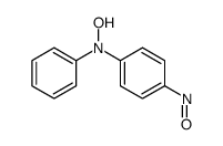 N-(4-nitrosophenyl)-N-phenylhydroxylamine结构式