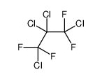 1,2,2,3-tetrachloro-1,1,3,3-tetrafluoro-propane结构式