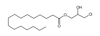 RAC-十五烷酸-2-羟基-3-氯丙酯结构式
