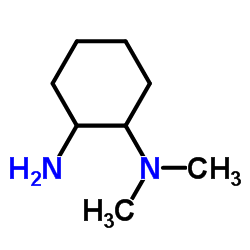(1R,2R)-1-氨基-2-(二甲基氨基)环己烷结构式