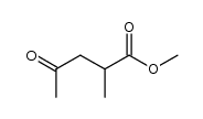 methyl 2-methyl-4-oxo-pentanoate Structure