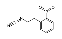2-nitrophenethyl azide Structure