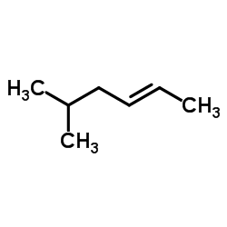 5-甲基-2-己烯(顺反异构体混合物)结构式