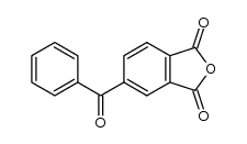 4-Benzoylphthalic anhydride结构式