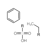 Benzenesulfonic acid,diethyl-, sodium salt (9CI) structure