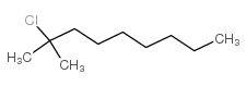 2-chloro-2-methylnonane Structure