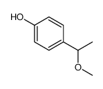 4-(1-methoxyethyl)phenol Structure
