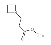 3-氮杂啶-1-丙酸甲酯结构式