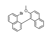 1-bromo-8-(2-methoxynaphthalen-1-yl)naphthalene Structure
