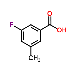 3-氟-5-甲基苯甲酸结构式