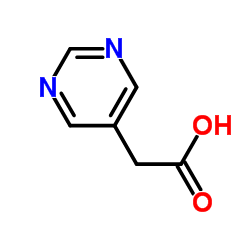 5-嘧啶乙酸结构式