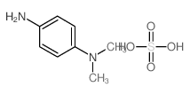 N,N-Dimethyl-p-phenylenediamine sulfate salt Structure