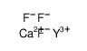calcium,yttrium(3+),pentafluoride Structure
