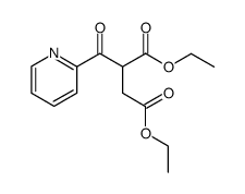 diethyl 2-pyridylcarbonylsuccinate结构式