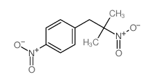 Benzene,1-(2-methyl-2-nitropropyl)-4-nitro- Structure
