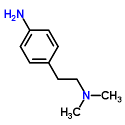 4-(2-二甲基氨基乙基)-苯胺结构式